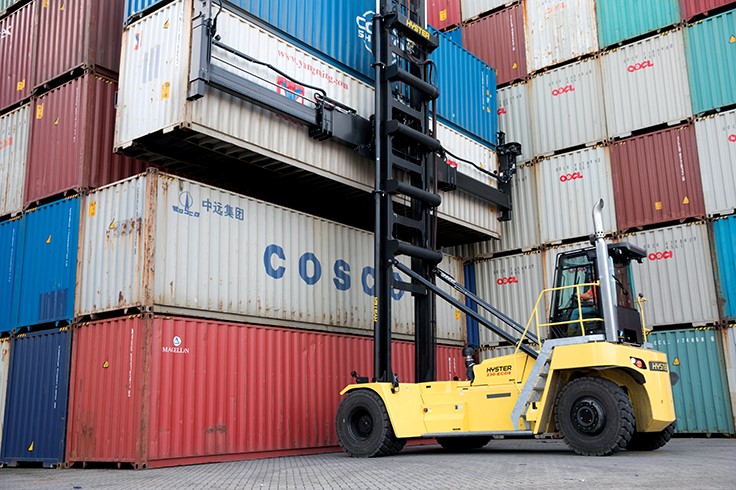 Container Handler Container Handler at a port